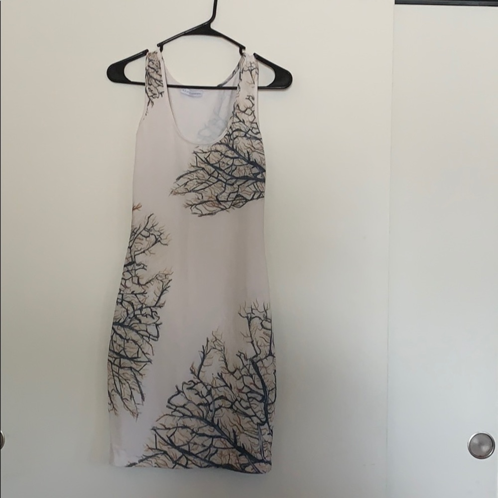 Ala von auersperg short coral dress white xs